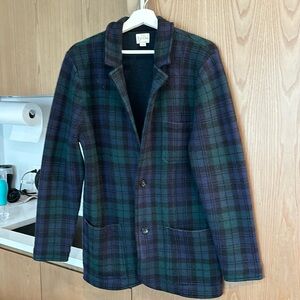 J. crew Men Blazer Jacket 100% Merino Wool